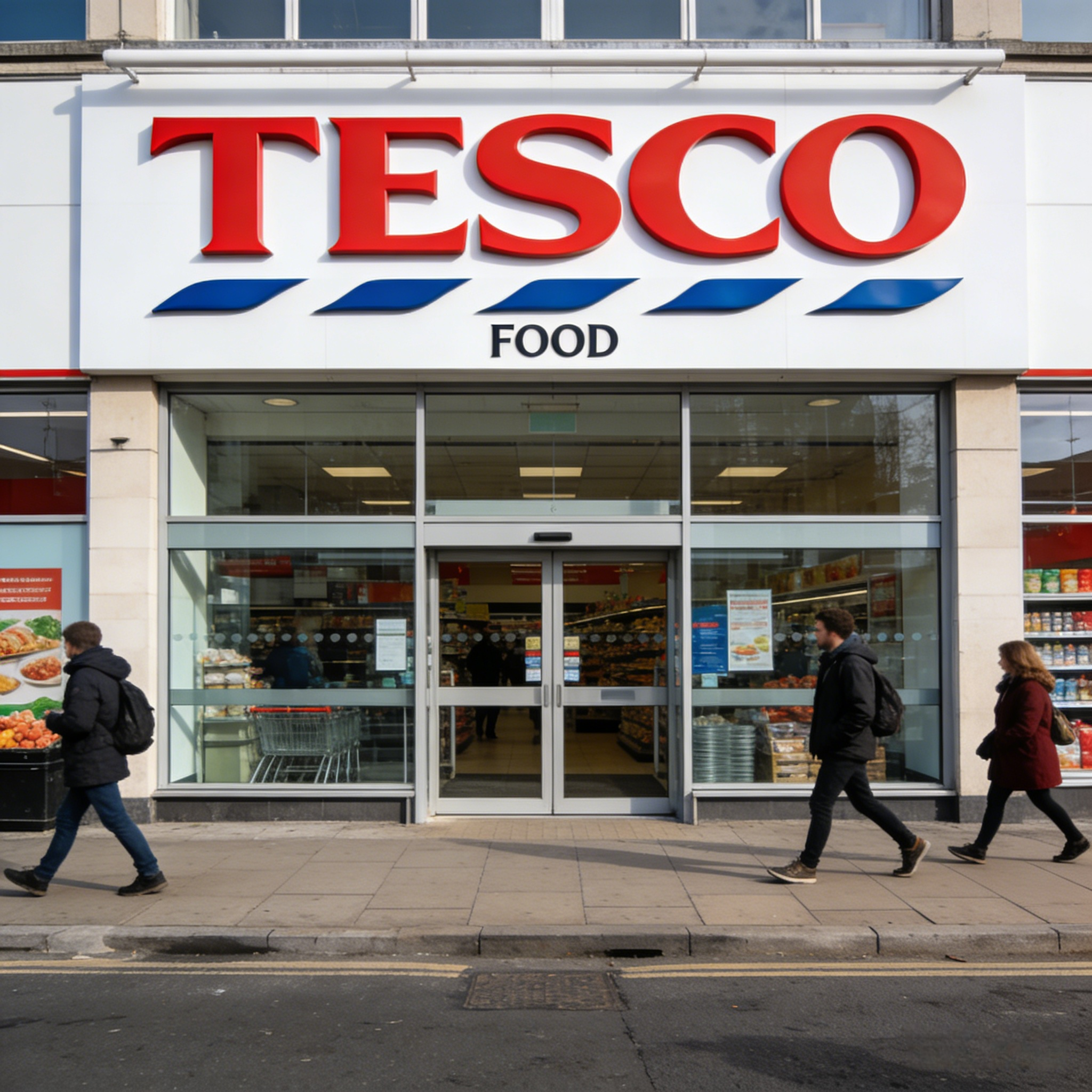 Collaboration with Tesco Supermarket, a British company