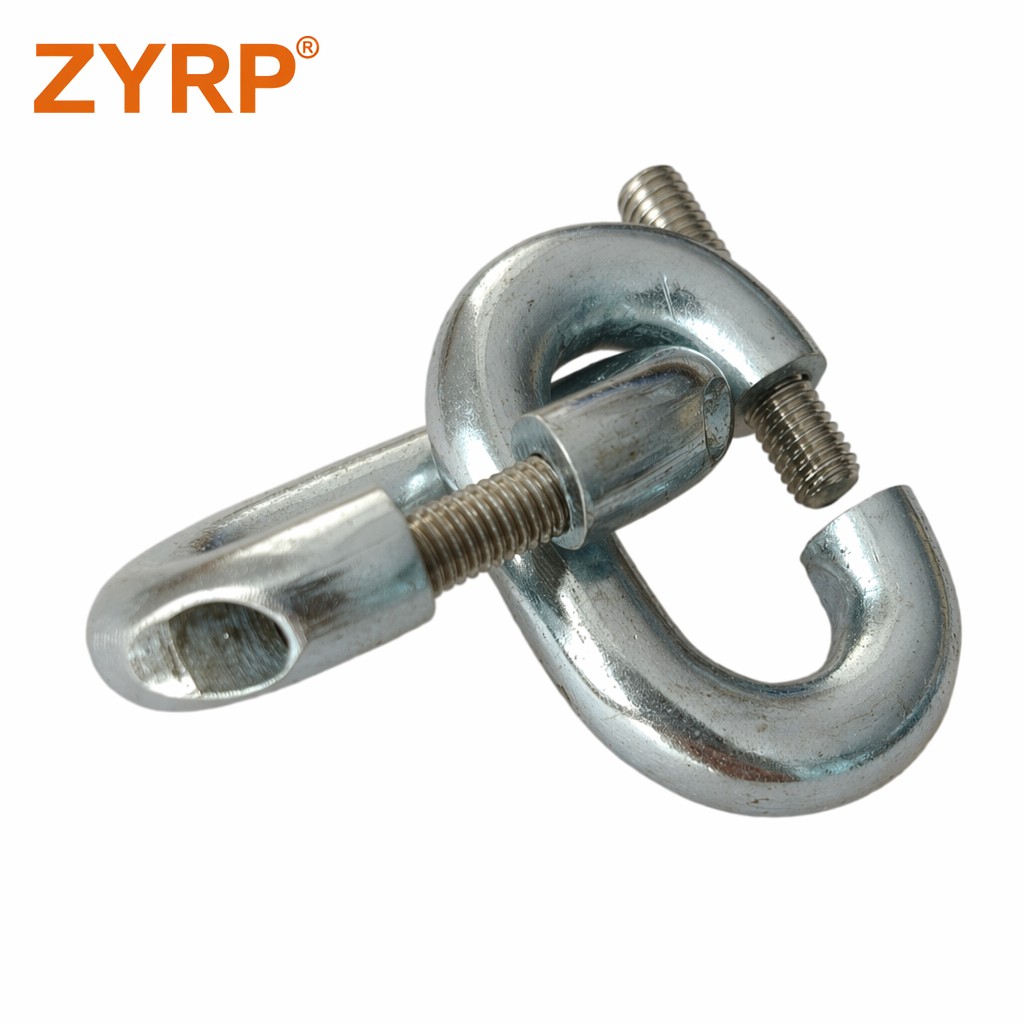 Galvanized Chain Link Lock Connector for poultry overhead conveyor systems