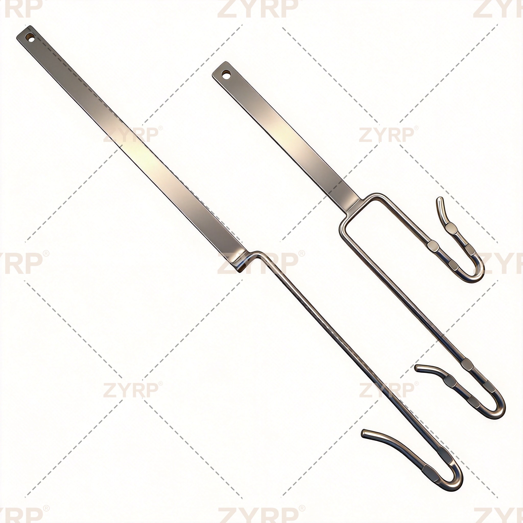 Food Grade Sanitary Stainless Steel 304 Overhead Portioning Hook for Poultry Grading & Sorting Line