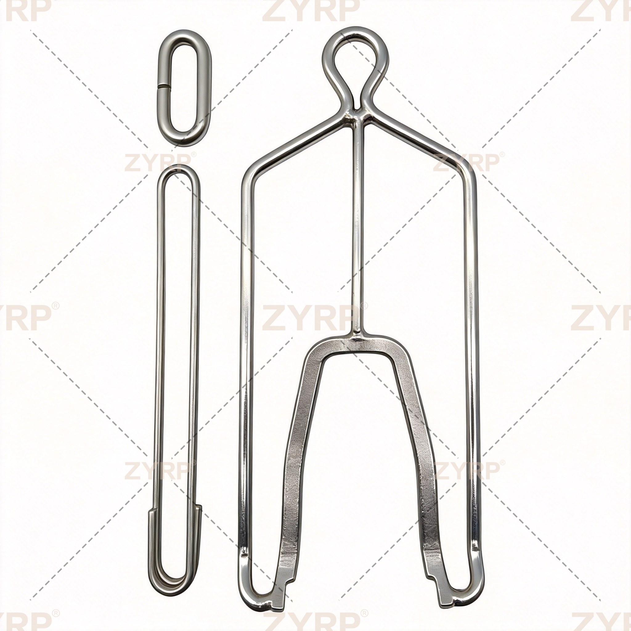 Stainless Steel Eviscerating Shackle ma le va’a o le tāua
