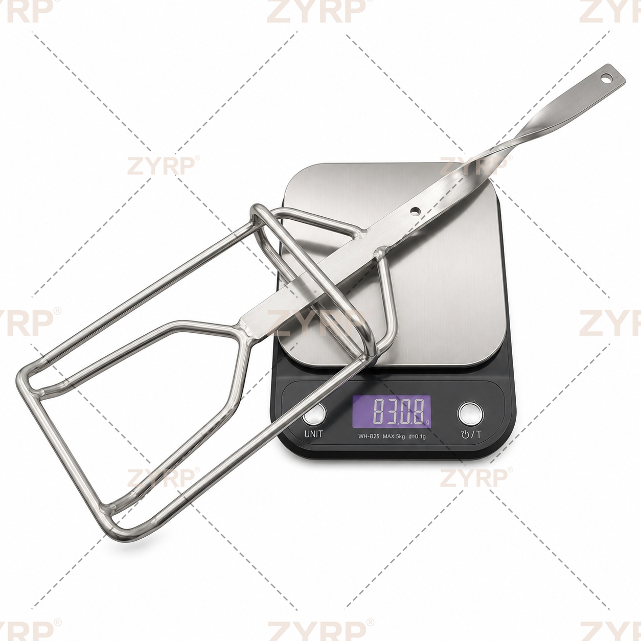 Stainless Steel Defeathering Shackle with Fixed Drop Rod