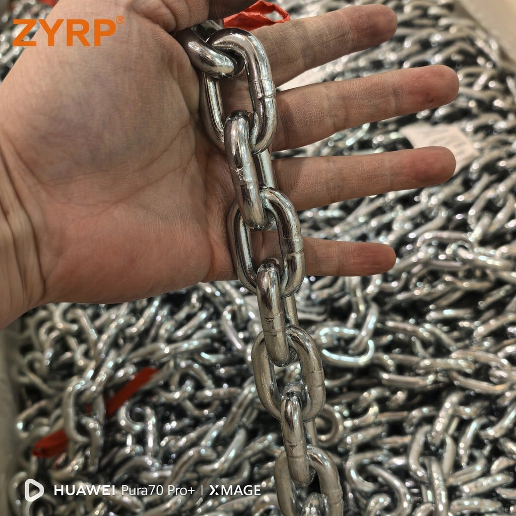 Galvanized conveyor chain 25.4mm pitch for poultry overhead systems