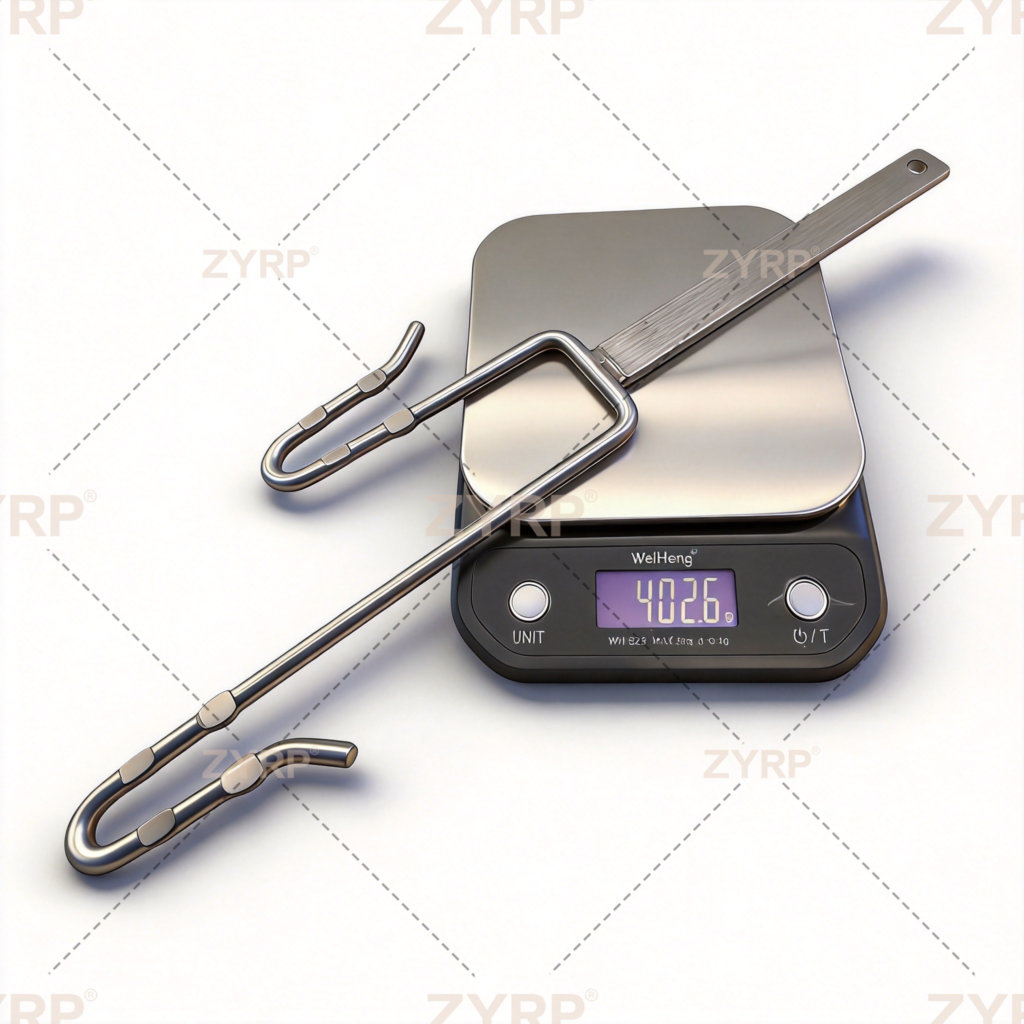 Food Grade Sanitary Stainless Steel 304 Overhead Portioning Hook for Poultry Grading & Sorting Line