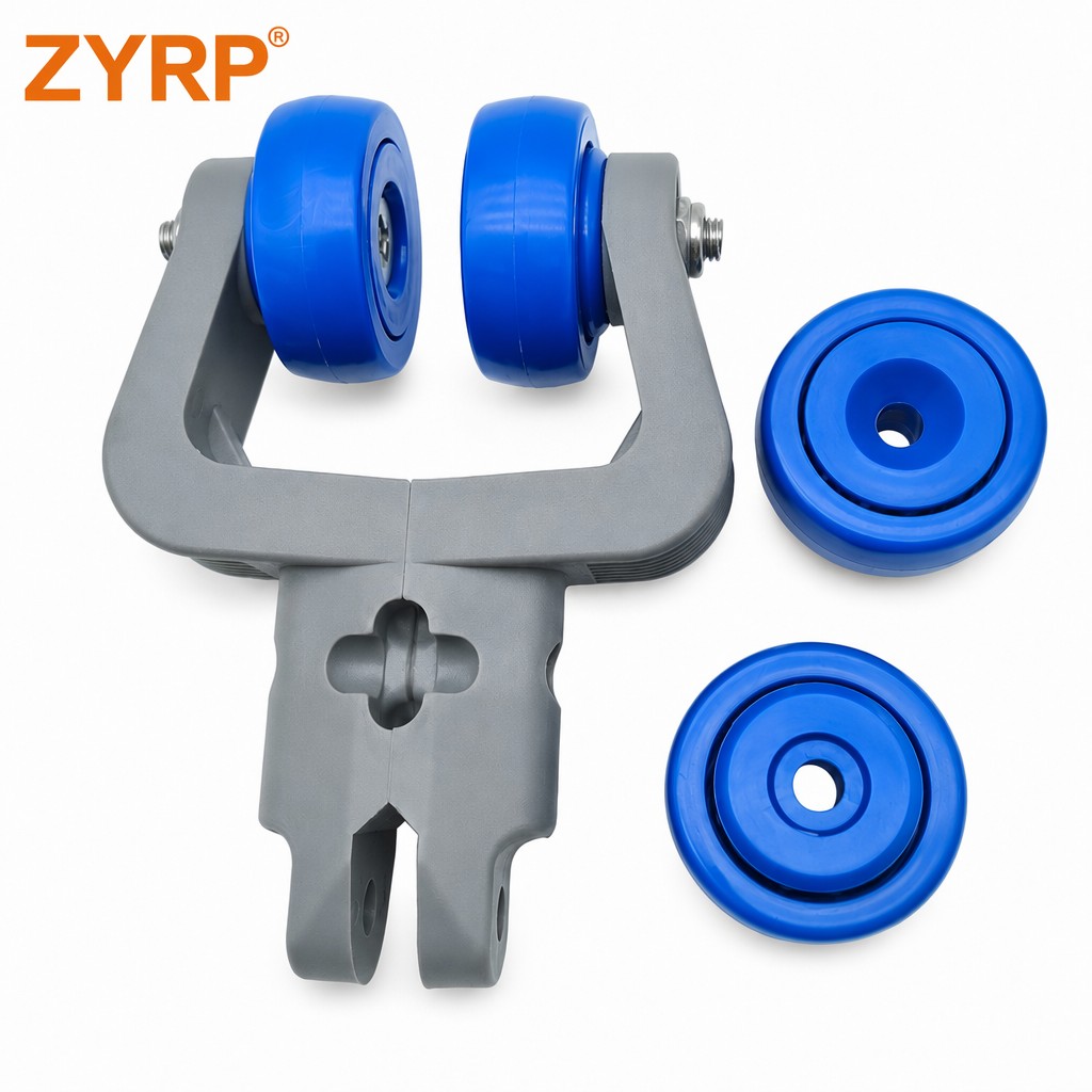Nylon Trolley Sets – T-track Type for Poultry Overhead Conveyor