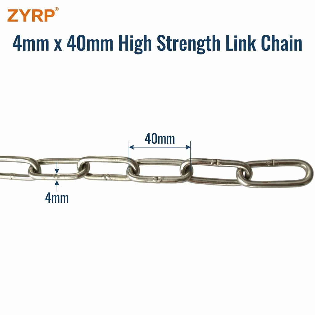 Product Specification: Stainless Steel Chain 40*4mm