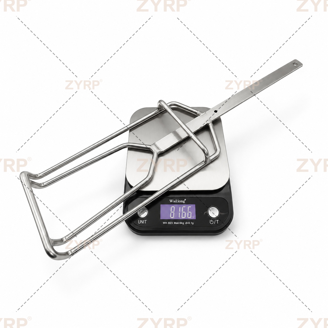 Stainless Steel 304 Poultry Bleeding Shackle 8mm Chicken Killing Line Hanging Hook for Slaughterhouse