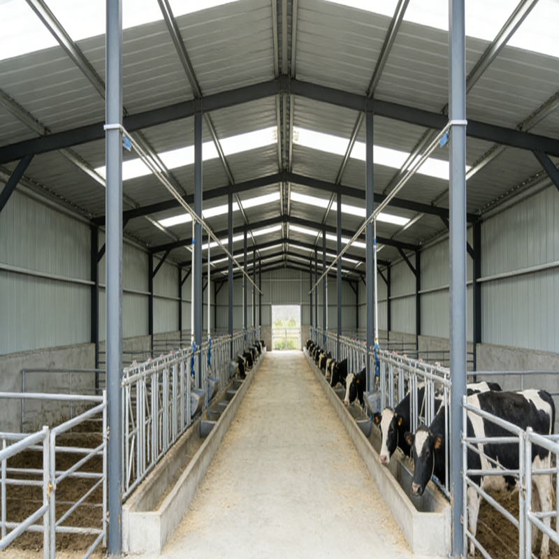 Steel Animal Farming Shed