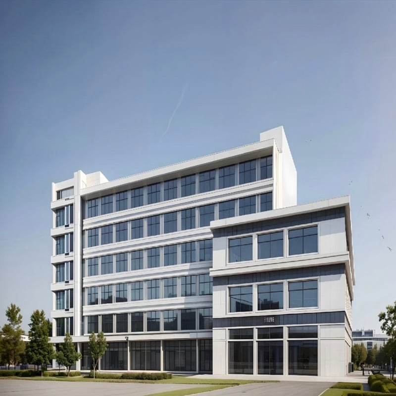 Steel Structure  multi-story Building