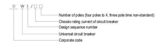DW1 Air circuit breaker