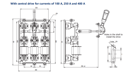 Fuse disconnectors of RP series