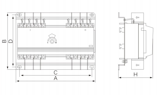 Terminal-Type Intelligent Automatic Transfer Switch
