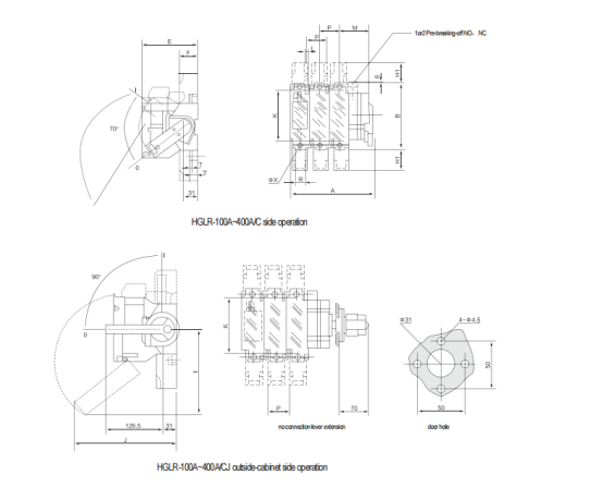 HGLR Load isolation switch