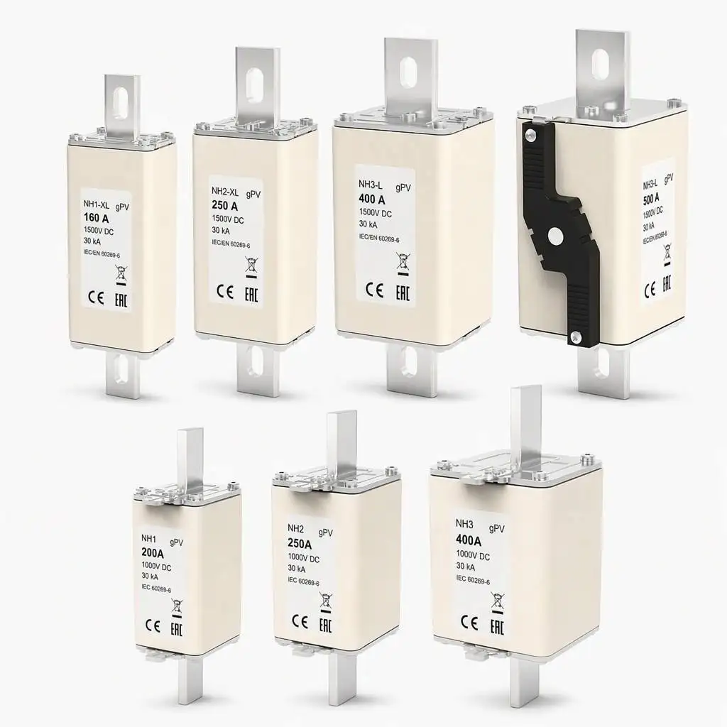Why do photovoltaic systems commonly use fuse switch disconnectors?