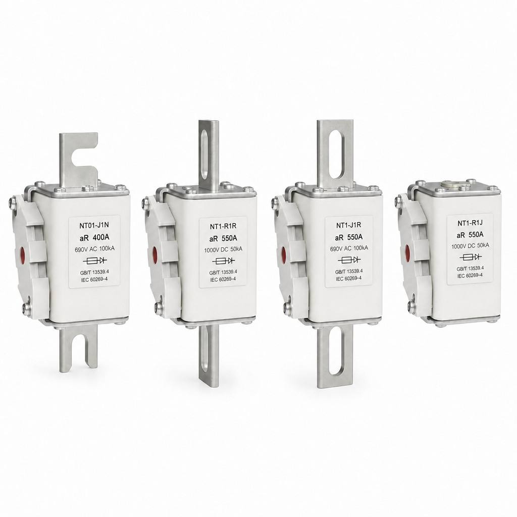 NT-R1 Series aR Fuse for Semiconductor Protection 1000V DC