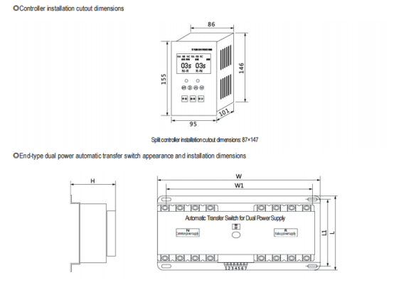 ZYQ2 Automatic transfer switch