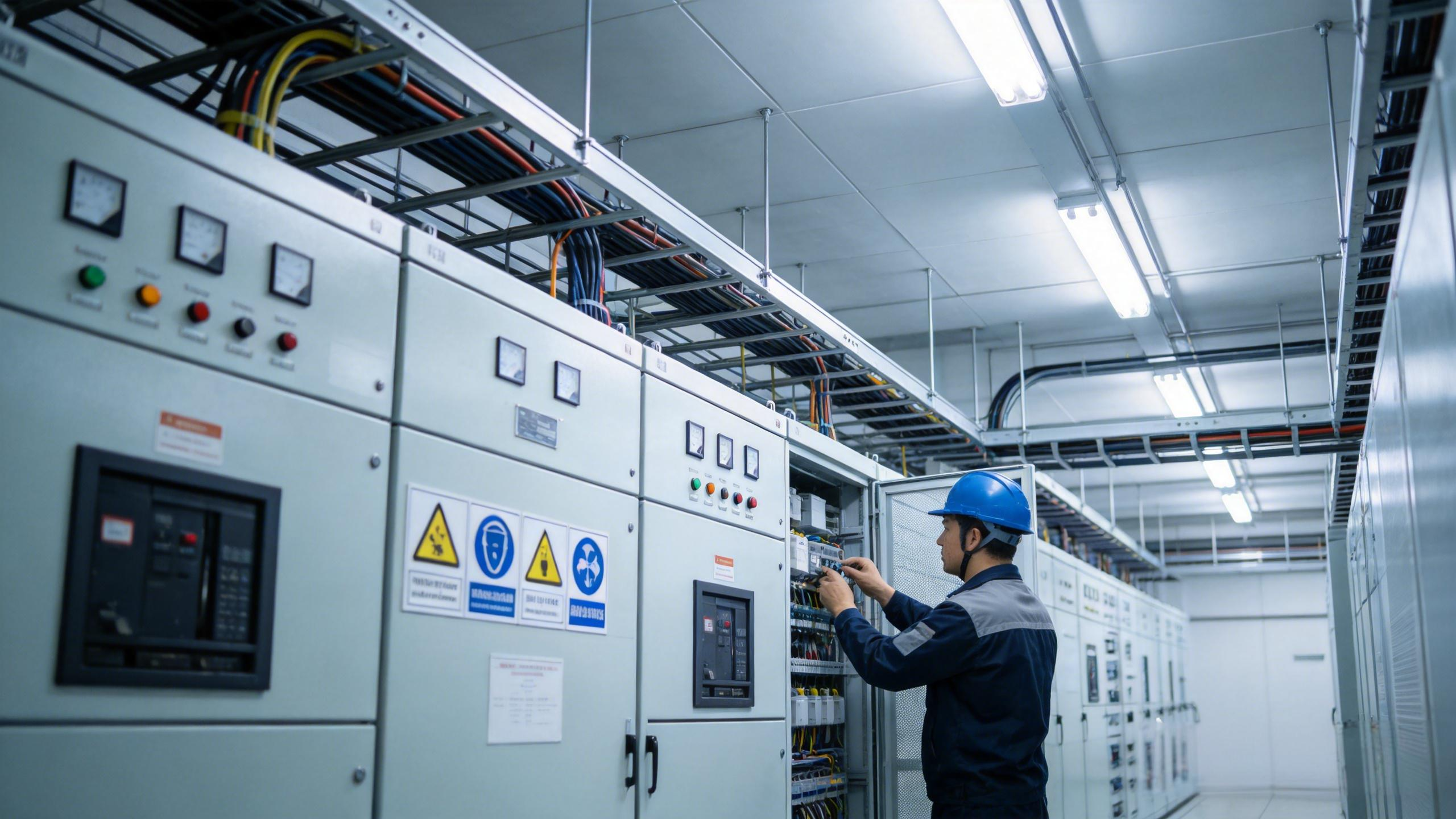 Smart Distribution Panel Installation for Data Center in Frankfurt