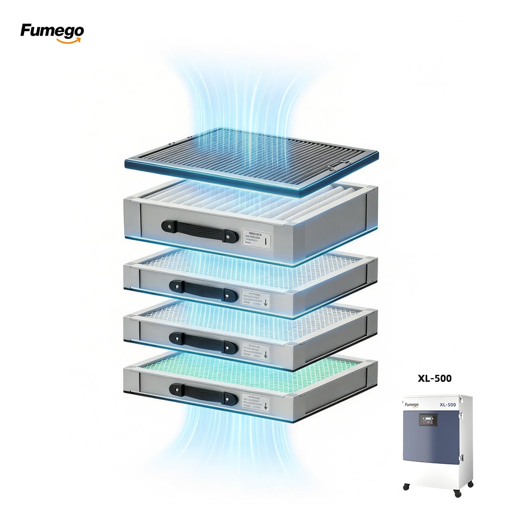 Fumego XL500 Original Filter Cartridge Full-set Replacement