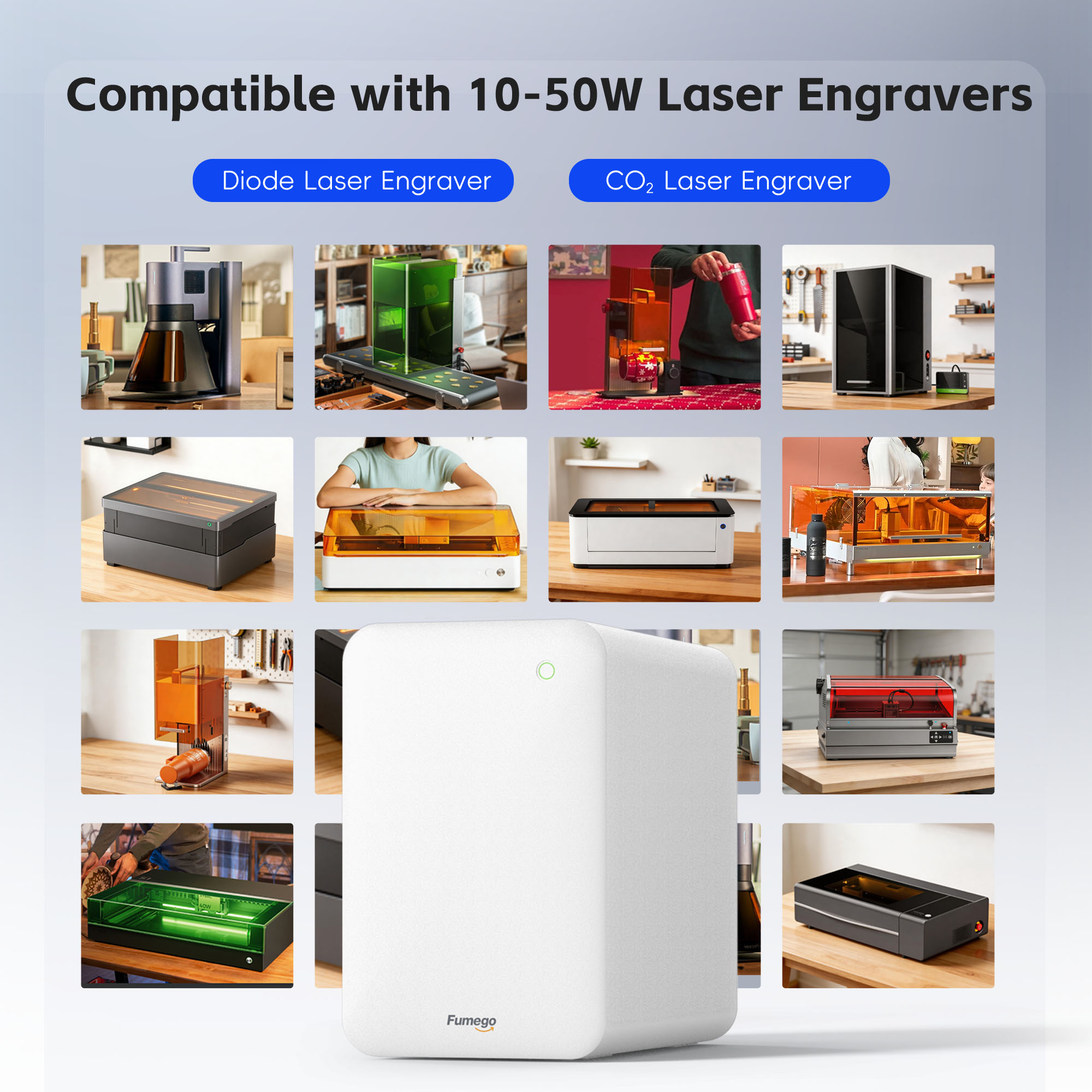 Choosing a Fume Extractor for Home Laser Engraving and Cutting: What Fits a Shared Room