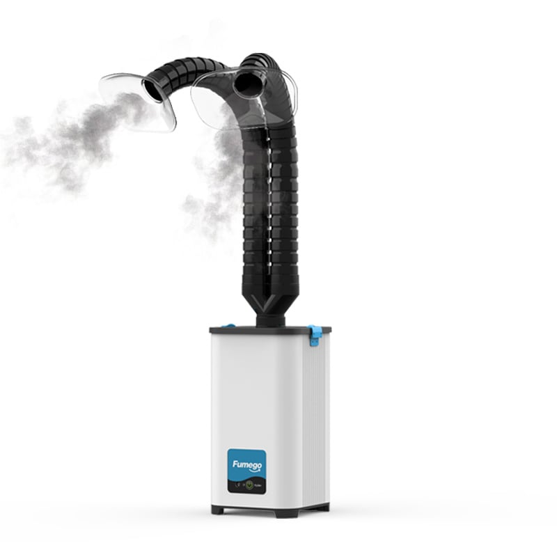 Fumego Hot-selling 260m³/h Air Flow  XF250III Smoke Purifier with 3-in-1 HEPA Filter for Manual Soldering Smoke and Odor Removal
