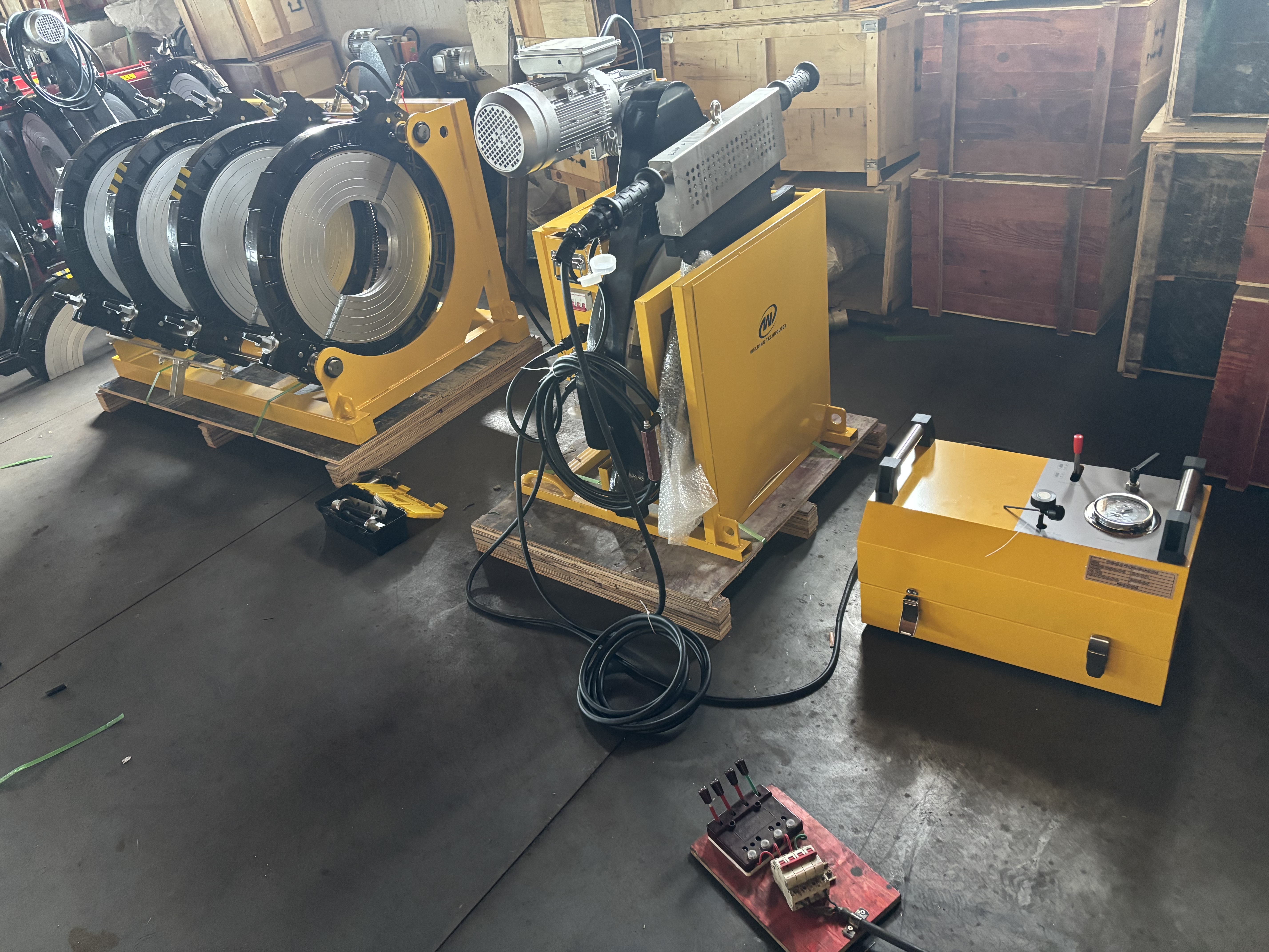 WD630H Hydraulic Butt Fusion Welding Machine for Large-Diameter HDPE Pipe Projects