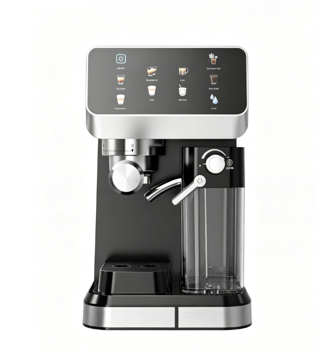 Anbolife 20 Bar Semi-Automatic Espresso Machine with Touch Screen