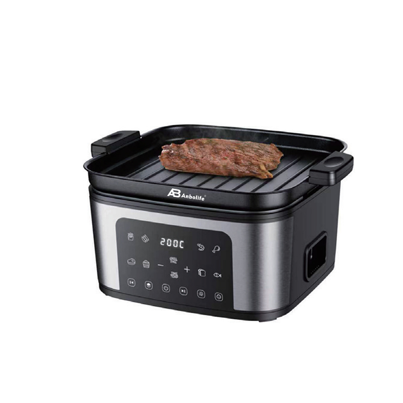 2-in-1 Air Fryer & Grill with 4.5L Capacity, 1450W – Healthy Oil-Free Cooking