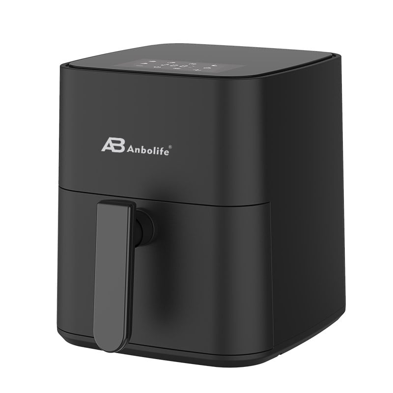 3.8L Digital Air Fryer with 6 Preset Menus – 1100–1300W, BPA-Free Non-Stick, SS304 Heating