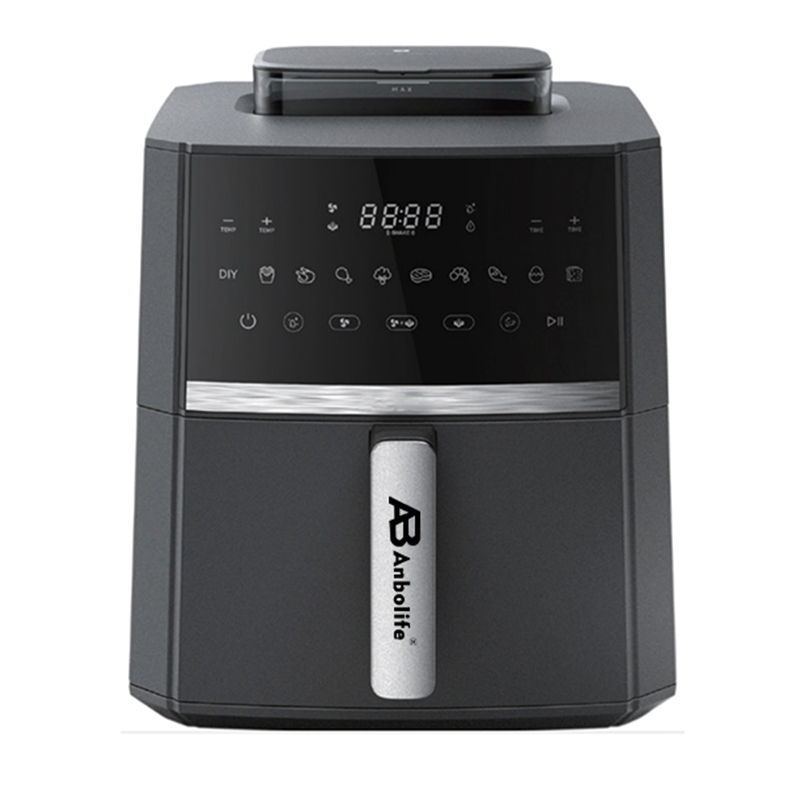 7L Air Fryer with Steam Function & 800ml Water Tank – 1800W, 80% Less Fat, Overheating Protection