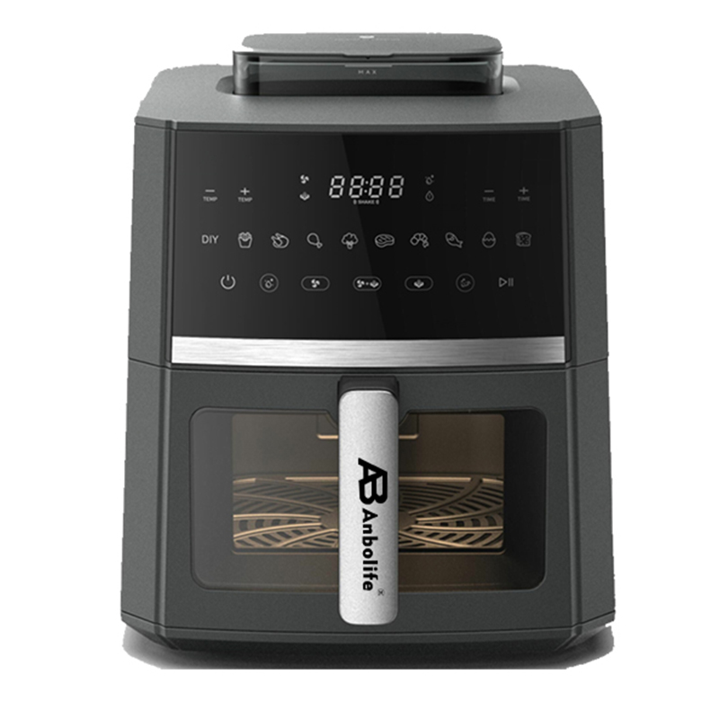 7L Air Fryer with Steam Function & 800ml Water Tank – 1800W, 80% Less Fat, Overheating Protection