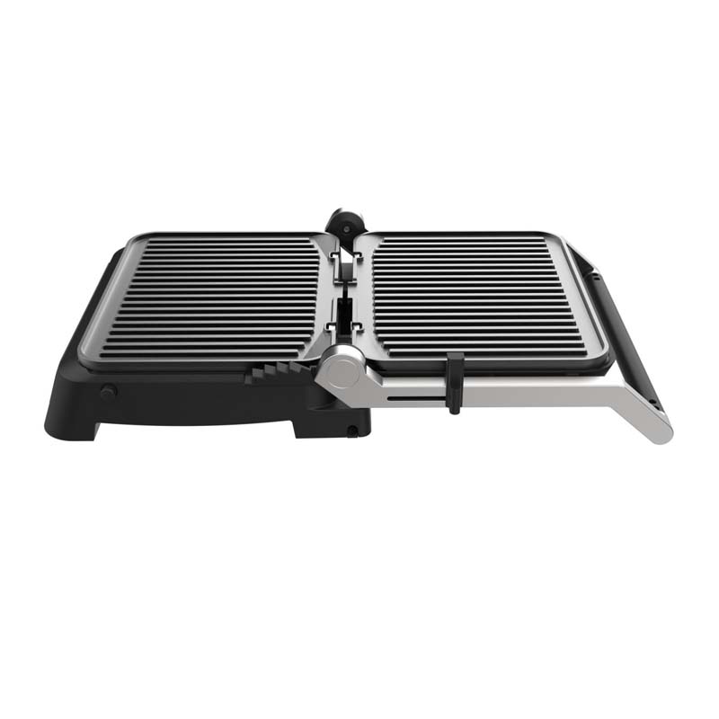 Electric Contact Grill with 5 Cooking Programs – 2000W, 90°/180° Open, Non-Stick