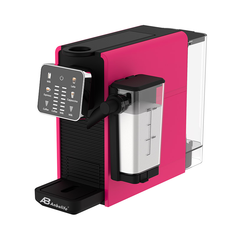 Nespresso-Compatible Capsule Espresso Machine with Double Boiler & Milk Frother