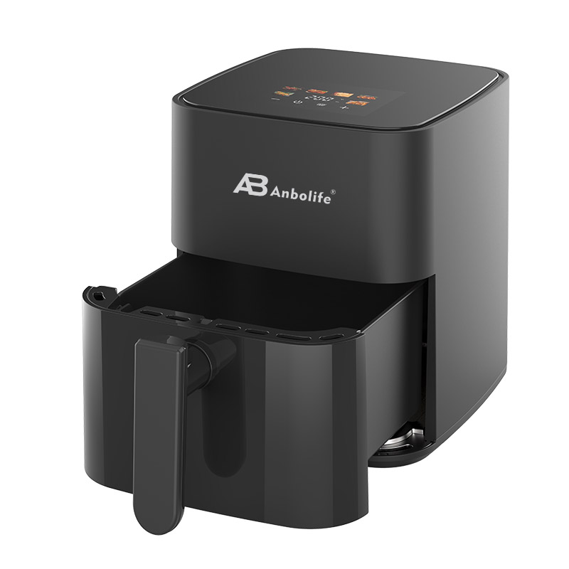 3.8L Digital Air Fryer with 6 Preset Menus – 1100–1300W, BPA-Free Non-Stick, SS304 Heating