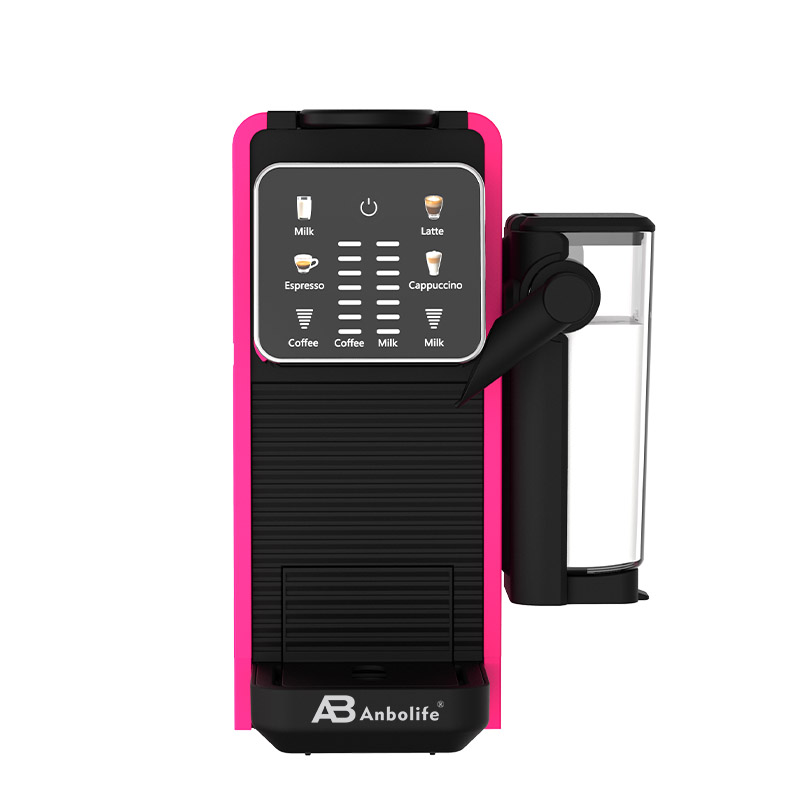 Nespresso-Compatible Capsule Espresso Machine with Double Boiler & Milk Frother