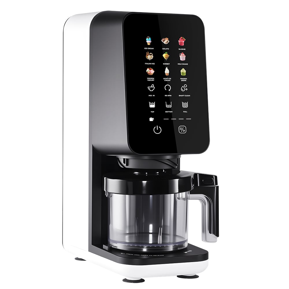 Ice Cream Maker with 12 One-Touch Programs & 3 Pint Bowls – 700W, SUS Blades, 2500rpm
