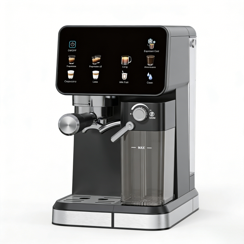 Anbo 20 Bar Espresso Coffee Machine with Built-in Grinder & Cold Brew