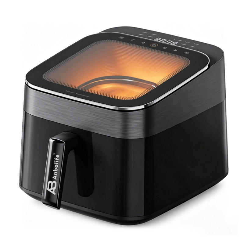 Bladeless Air Fryer 6.5L with Oversized Visible Window – 1700W Oil-Free Frying