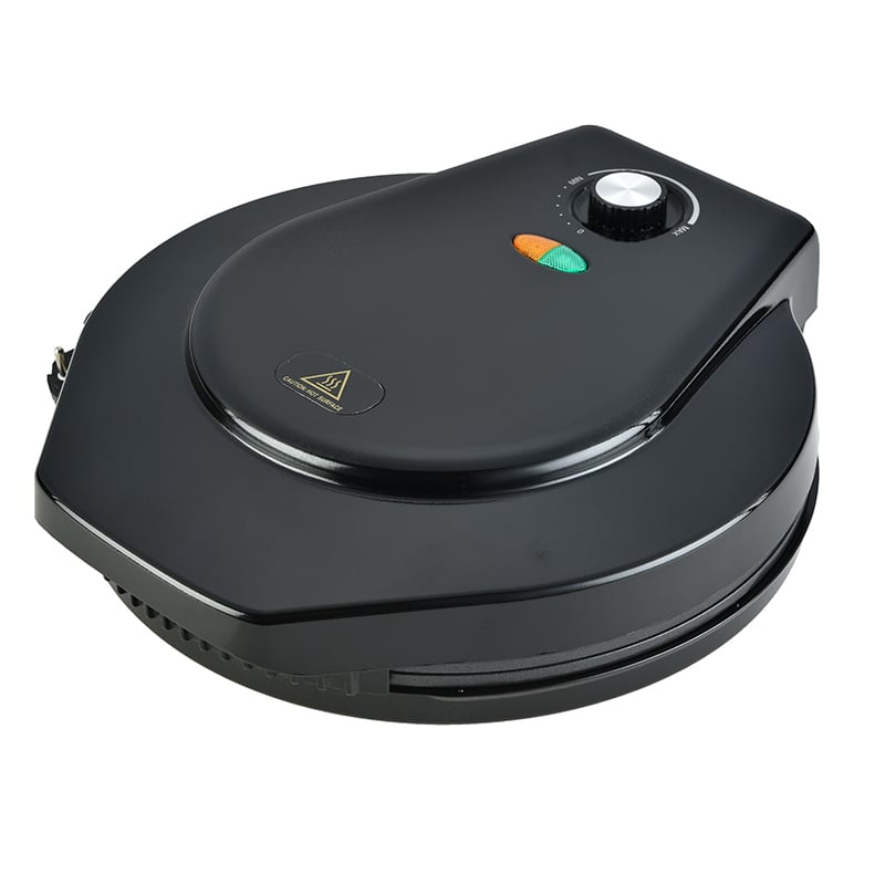 Electric Pizza Maker with Double-Layer Non-Stick Coating – 1450W, 12.5'' Plate, Multi-Function