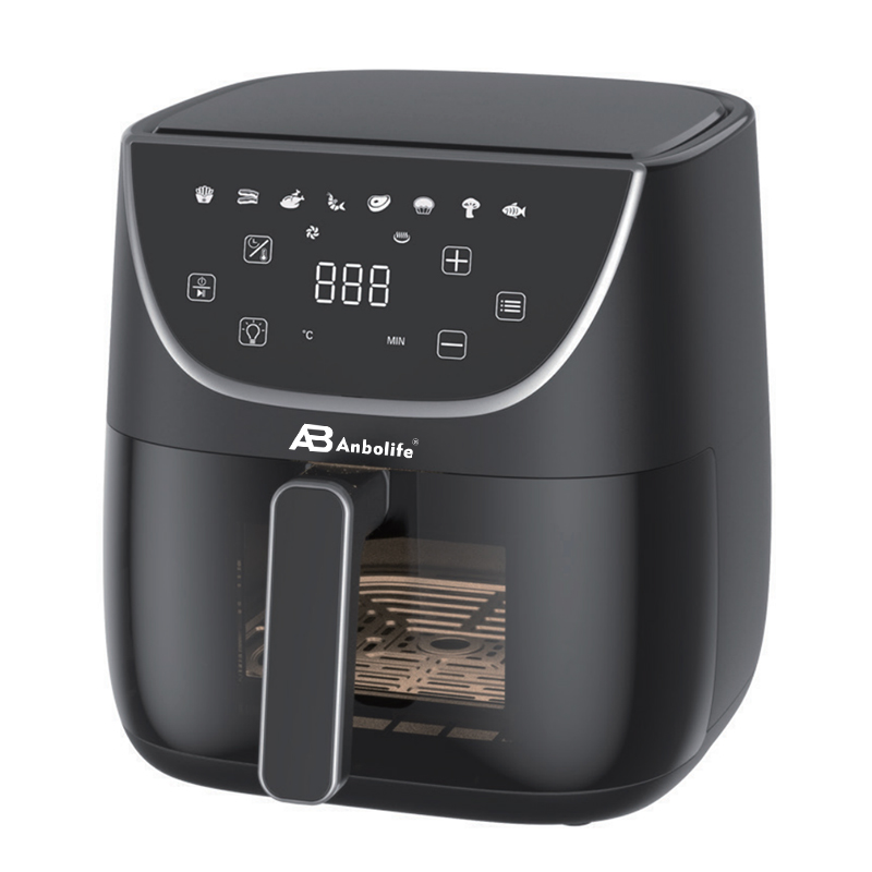 7L Air Fryer with Steam Function & 800ml Water Tank – 1800W, 80% Less Fat, Overheating Protection