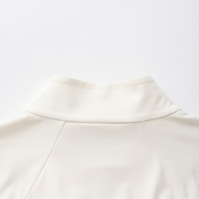 Áo khoác thể thao dành cho nữ – Áo hoodie dệt kim hút ẩm có mũ trùm đầu và đường viền tương phản