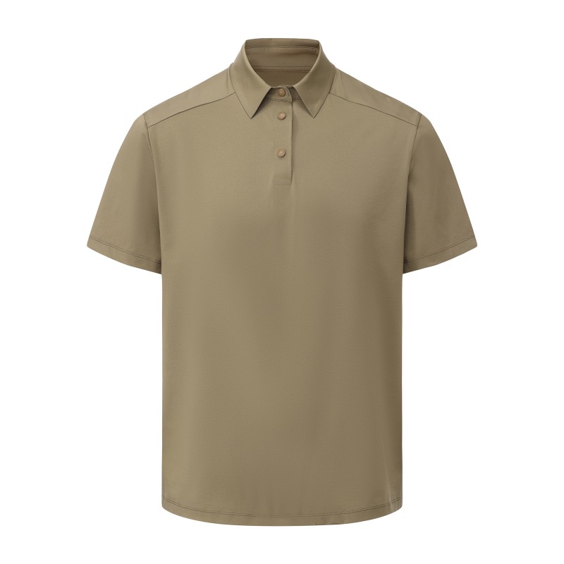 Men's Premium Performance Polo - Moisture-Wicking Quick-Dry Knit Urban Sport Shirt
