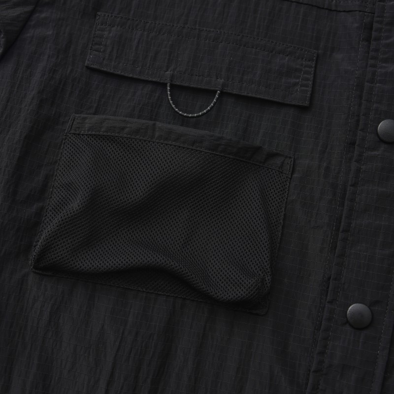 Men's Lightweight Technical Shirt - Moisture-Wicking  shirt with Mesh Pocket