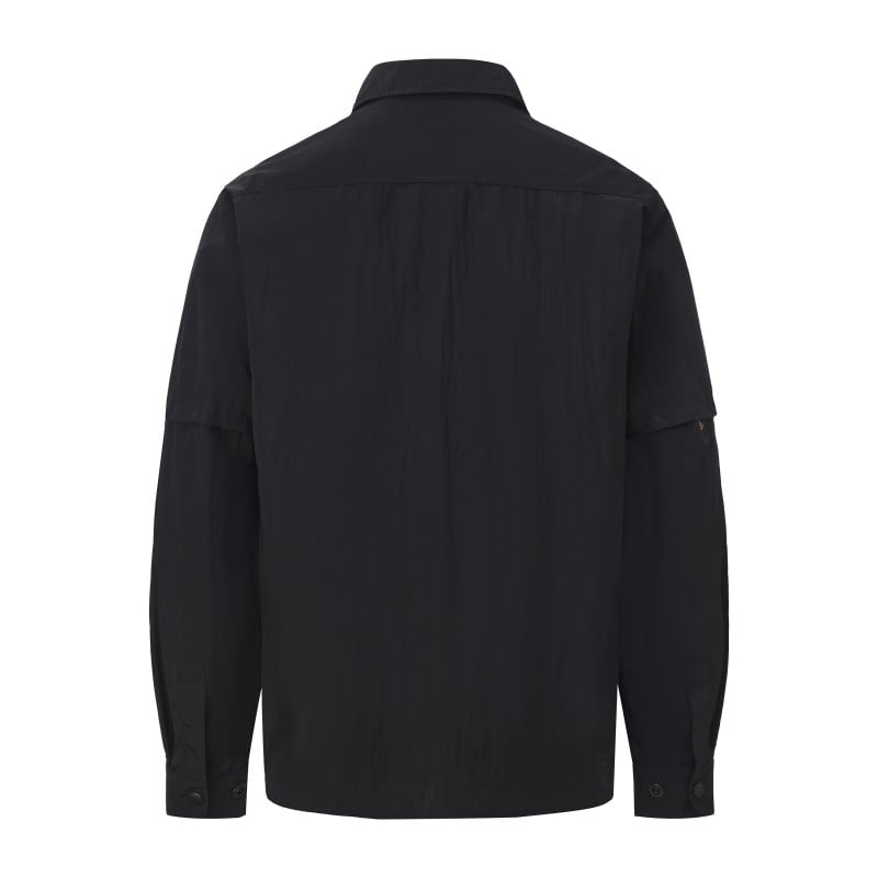 Men's Lightweight Technical Shirt - Moisture-Wicking  shirt with Mesh Pocket