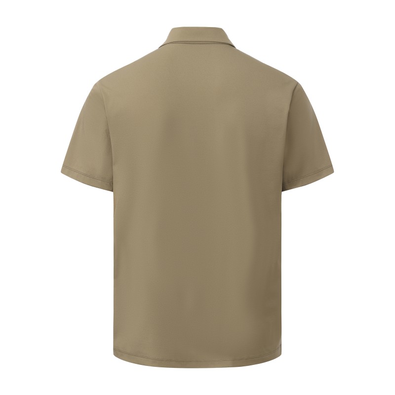 Men's Premium Performance Polo - Moisture-Wicking Quick-Dry Knit Urban Sport Shirt