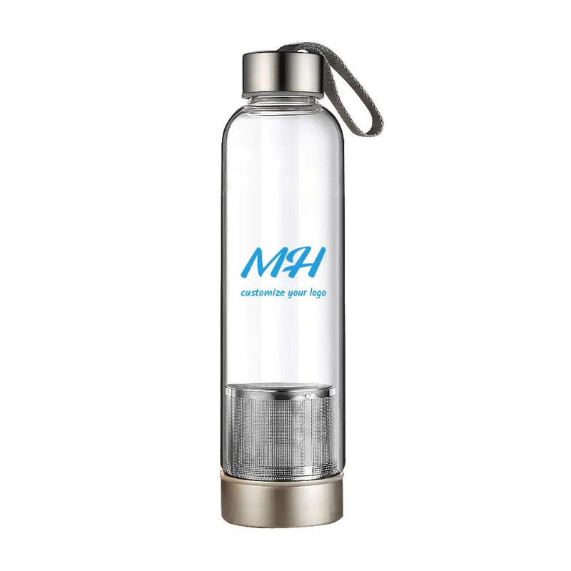 450ml 550ml 유리 물병 도매 - 맞춤형 티 인퓨저 병