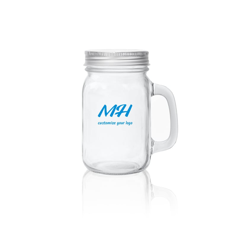 Wholesale Mason Jar with Handle, 65ml Mason Jar Mugs