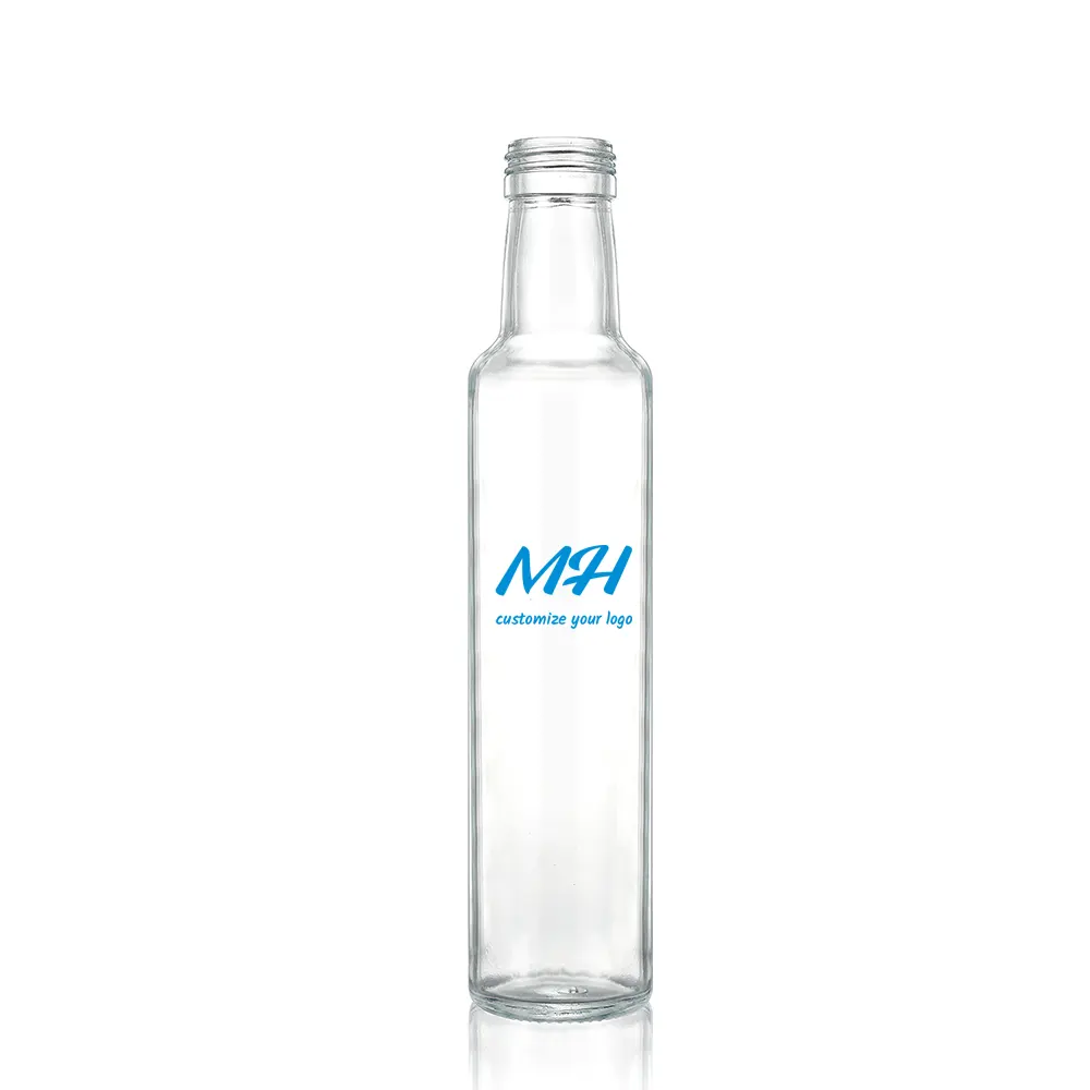 250ml Glass Olive Oil Containers with Screw Lids Bulk
