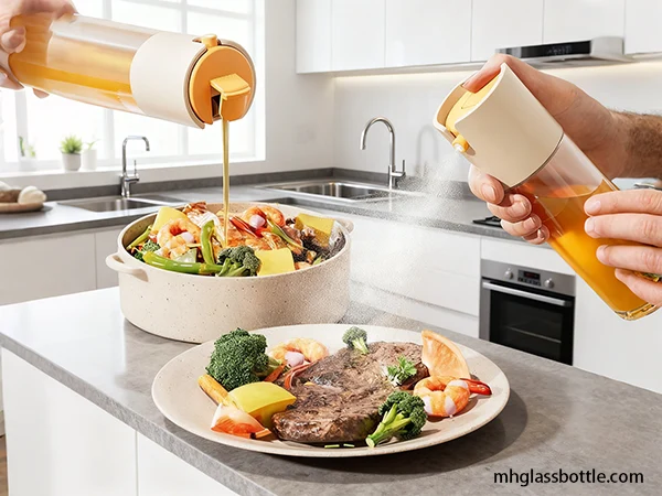 2 in 1 Oil Dispenser Supplier: Case Study for French Food Company