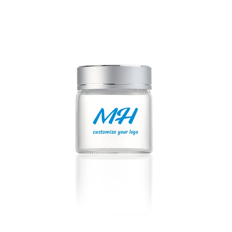 50ml Airtight Spice Jars | Clear Glass Jars for Spices Wholesale
