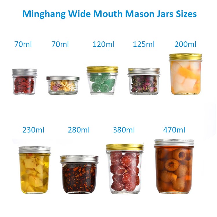 16oz Mason Pint Jars for Food Canning Storage