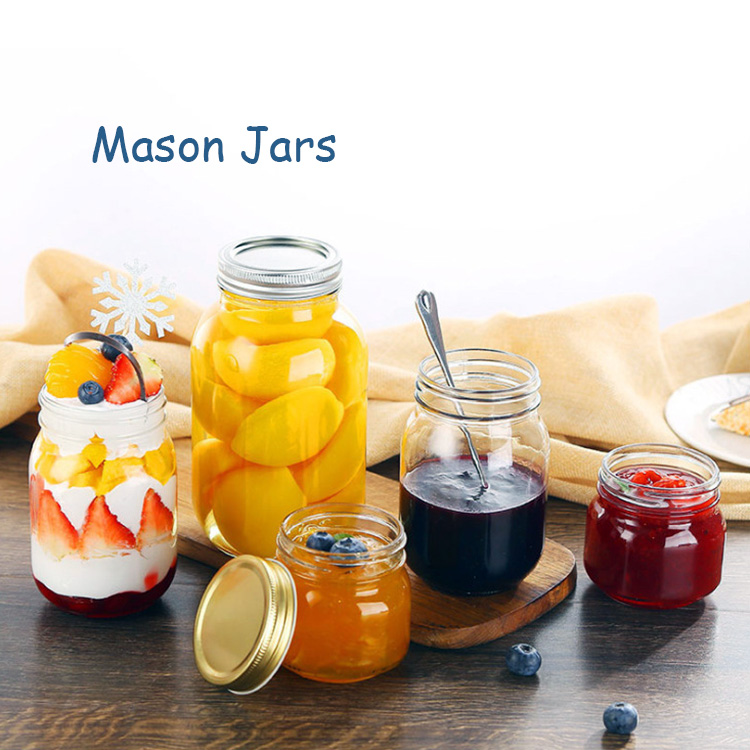 different mason jars sizes